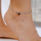 Silver Coin Anklet