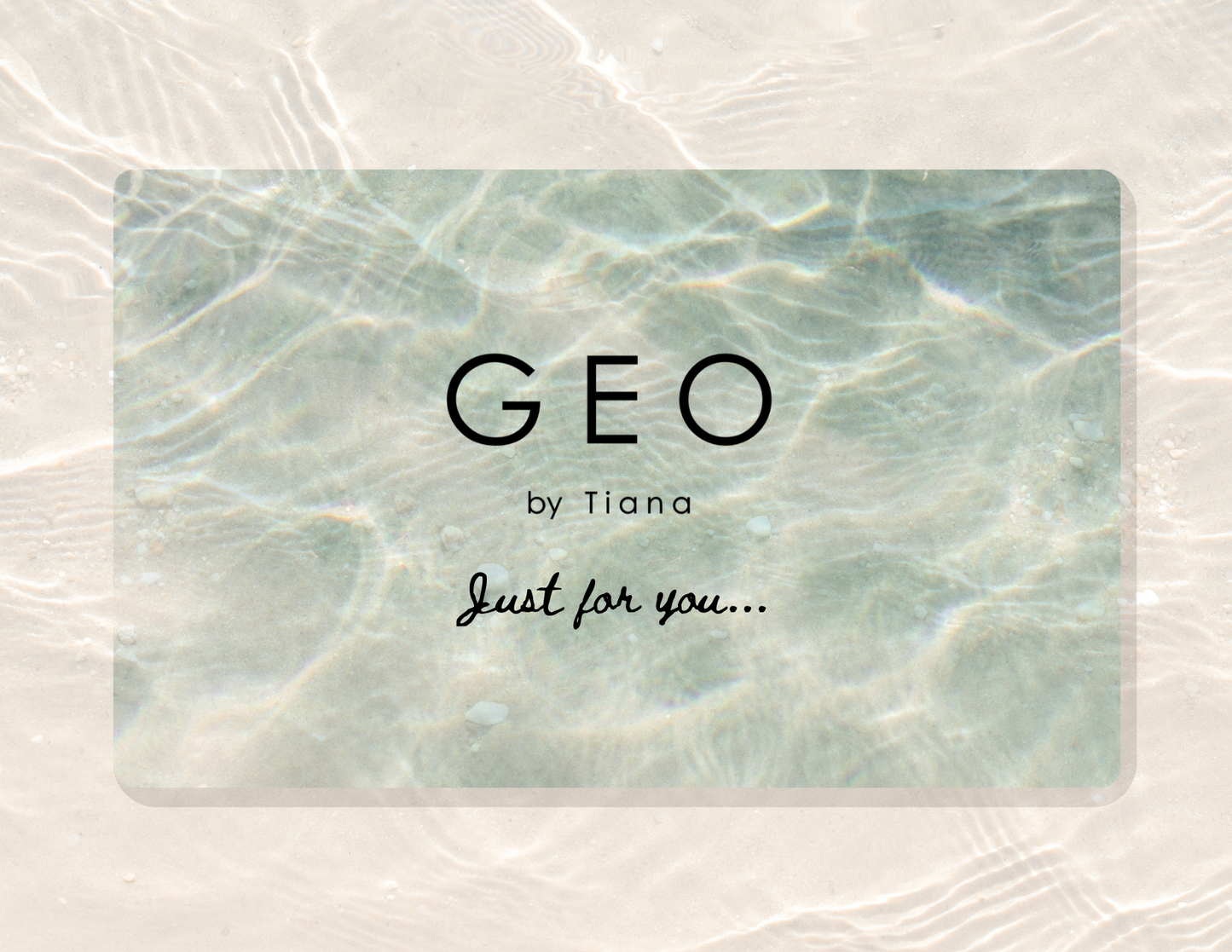 GEO Gift Card