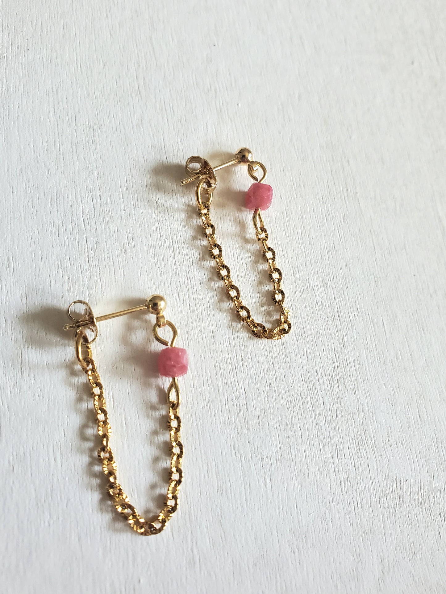 Boucles d'oreilles Baby Rosa