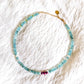 Ruby Tide Choker Necklace